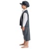 Charlie Crow Archie Victorian Boy Costume for Kids 7-9 Years.