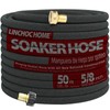 LINCHOC HOME Soaker Hose 50FT 5/8 Inch with Solid Brass