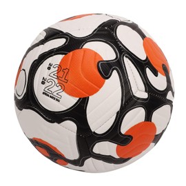 CHICIRIS Balón de Fútbol para Adultos, PU de Balón de Fútbol Deportivo con Envoltura de Nailon Apretado para Competición