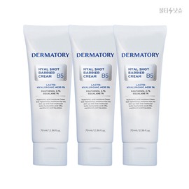 The Matory Dermatory Moisturizing Smooth Skin Hyalshot Barrier Cream B5 70ml 3pcs / 더마토리 수분가득 매끈피부 히알샷 베리어 크림 B5 70ml 3개