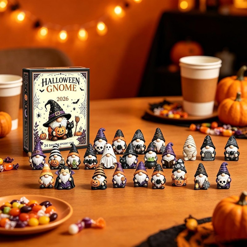 Calendario de Adviento Halloween Gnomos 3D 2024 LIGEL8TY4TBRAY2PUL
