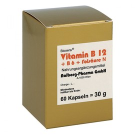 Vitamin B12+B6+Folic Acid Complex N Capsules