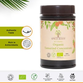 Organic Tamarind Concentrate 375g - Certified Organic, Premium Quality | Vegan | No additivies | Superior Taste