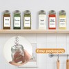 ZUFECY 16 Jar Spice Storage Rack Organizer, Space-Saving Spice Organizer