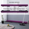 GBVUGY Adjustable&Foldable Gymnastics Balance Beam,6FT High-Low Level Floor Gymnastic Beam,No