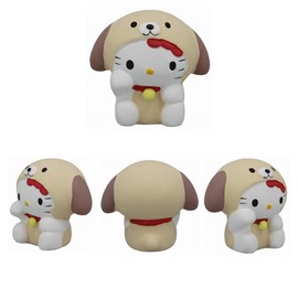 ハローキティ 開運 干支の置物 フィギュアコレクション グッズ 「開運占いおみくじ付！」 (戌（いぬ）)