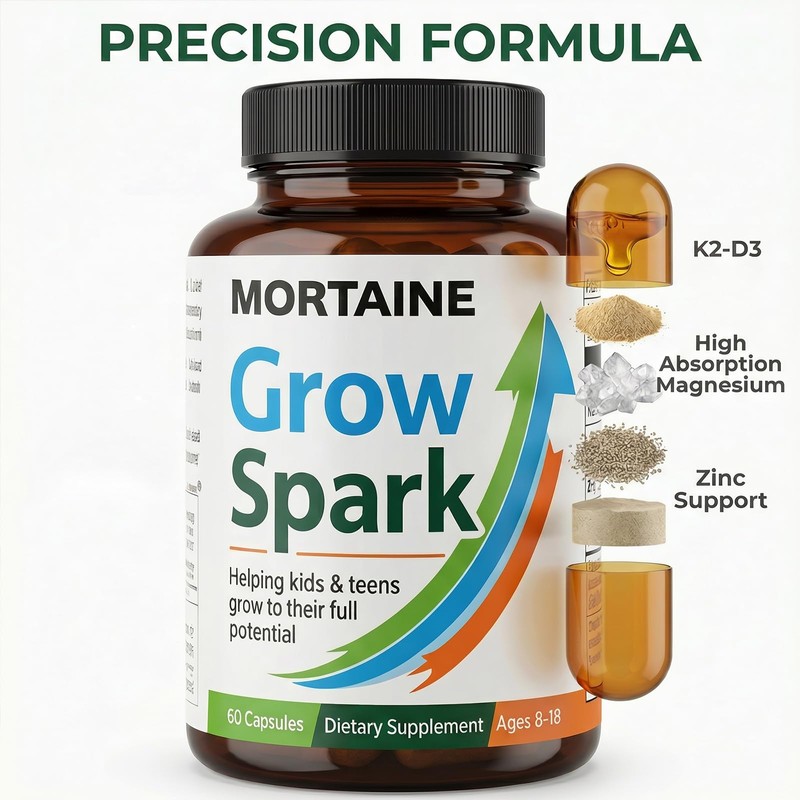 ANEFOSE Mortaine Grow Spark Supplement, Nutrient Support Blend with Vitamin