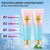 2 Pcs Easilyous White Toothpaste, Niacinamides Intensive Whitening Toothpastes, Niacinamide