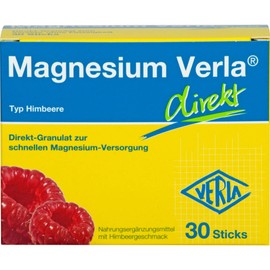 Magnesium Direct Verla Raspberry Granules, 30 Items Bags