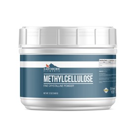 Earthborn Elements Methylcellulose (12 oz), No Emulsifiers Or Additives, Food Grade