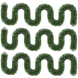 Christmas Garland, Deluxe 54Ft Artificial Non-Lit Soft Green Garlands - Festive Holiday Decor for Indoor and Outdoor Use