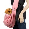 WGS Sling Pet Carrier Hands Free Breathable Cotton Shoulder Carrying