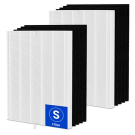 Future Way 2-Pack C545 Replacement Filter S Kit Compatible with Winix C545 Air Purifier, H13 True HEPA Filter, Replace 1712-0096-00