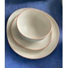 Dafuceramic Stoneware Dinnerware Set for 4, 12 Piece Plates and