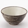 Mino Ware K60301 Rice Bowl, Ash Glaze