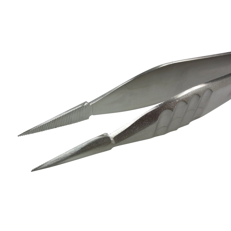 KFI K-13 Professional Tweezers for Splinter Thorn Removal & Tapering,