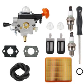 Dakule Carburetor compatible with STIHL Trimmer Brushcutter FS91R FS91 FC91 FS111 FC111 KM91R KM111R HT102 FC96 with Air Filter Kit 4180-120-0615 Carb