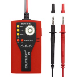 Benning 050156"Dutest pro" Multitester, Red/Black