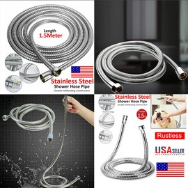 Magik 2-4 Pack 1.5m / 5 Ft Shower Hose Extra Long Bathroom Hand Held Flexible Tube (2 Pack)