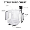 Aquarium Breeding Box, Small Acrylic Fish Breeding Box, Removable Incubator