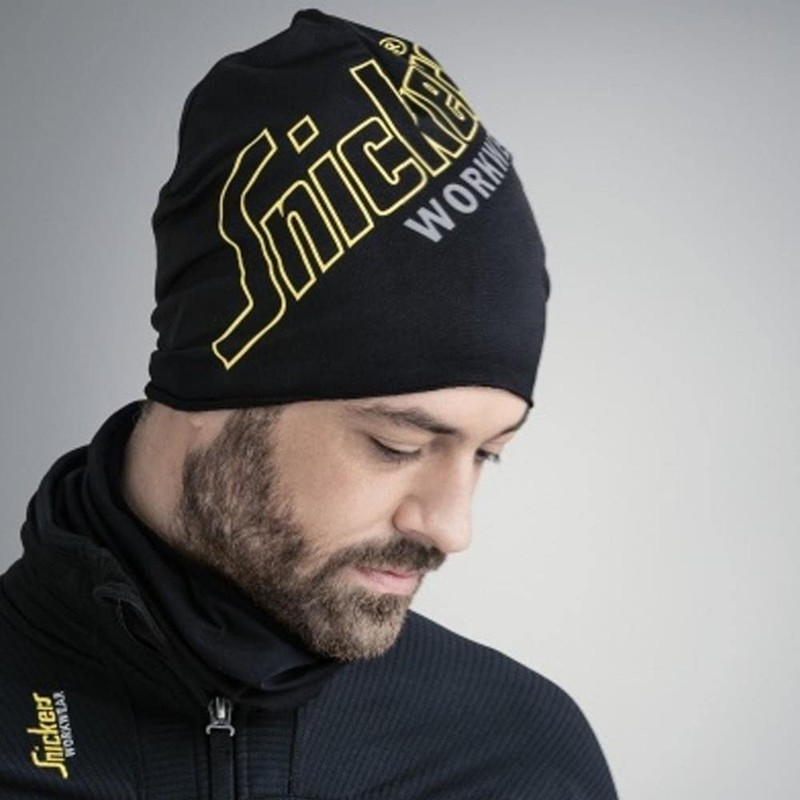 FlexiWork, Stretch Fleece Beanie, bedruckt