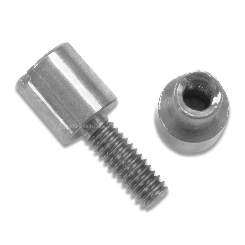 Corby Bolt Fasteners (10 Pack) with Step Drill for DIY