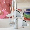 2 Pcs Black Kitchen Sink Squeegee Cleaner Countertop Brush Wiper