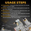 5221EL2002A Dryer Gas Valve Assembly, OEM Standard Repair Part for