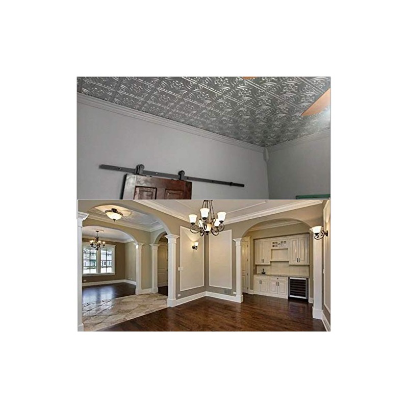 4 Pack Crown Molding Hanger Clips for One Person Operation