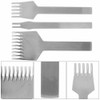3pcs European Style 2+5+9 Prongs Leather Punch Tool DIY Leathercraft
