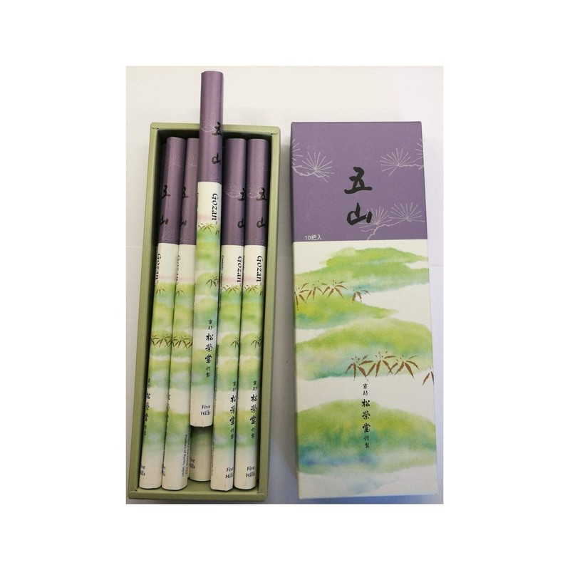 Gozan Five Hills Würzig Kyoto Mischung Japanische Räucherstäbchen - 35