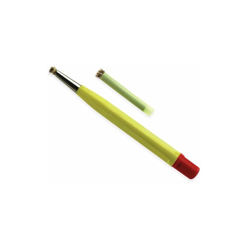 BRASS ROSTRADER PEN WITH REPLACEMENT BRUSH 120MM