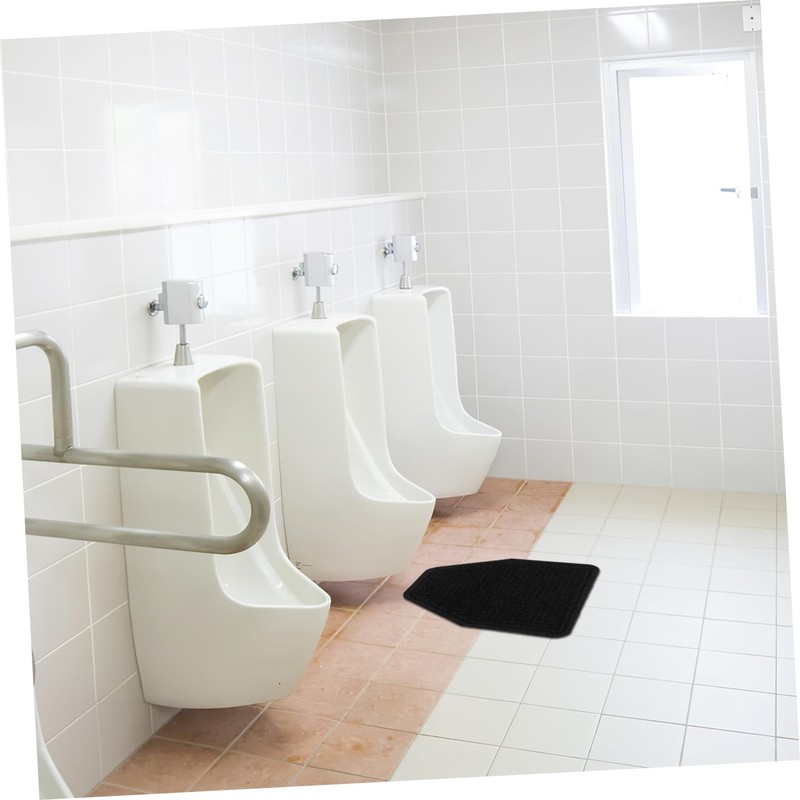 Operitacx Men Bathroom Urinal Mat Absorbent Nonskid Urinal Floor Mat
