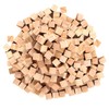 Small Wooden Cubes, 500 Pcs 10mm/0.39 Inch Wooden Blocks for