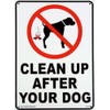 PLASTIC SIGNBOARD THE DOG HOUN! _SP-CA23-SHO