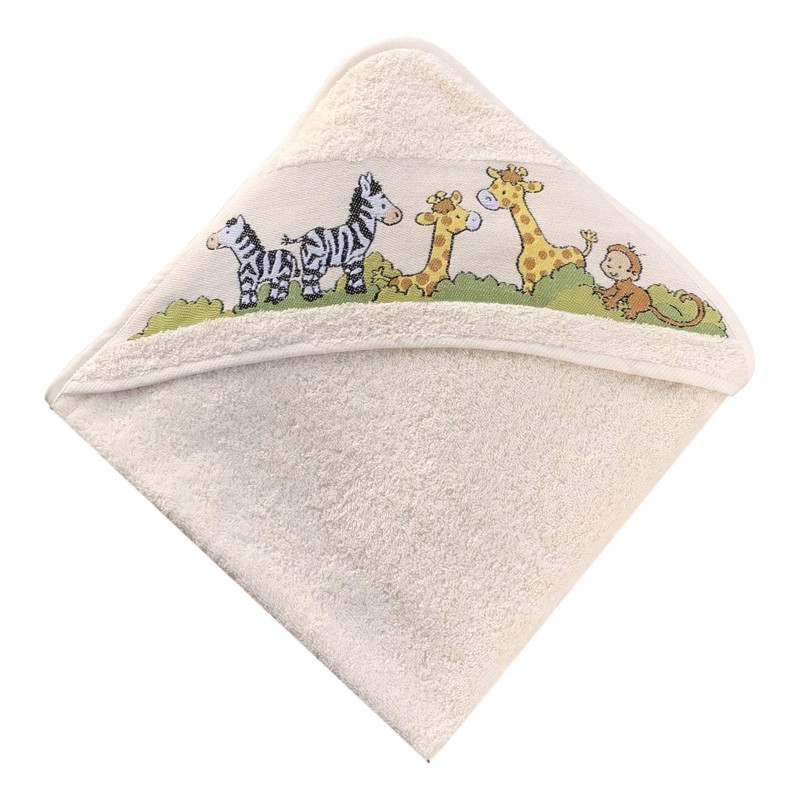 Bath Towel Hooded Towel for Children and Babies 100 x
