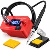 Cordless Soldering Iron Station for Electronics Repair – Digital Temperature