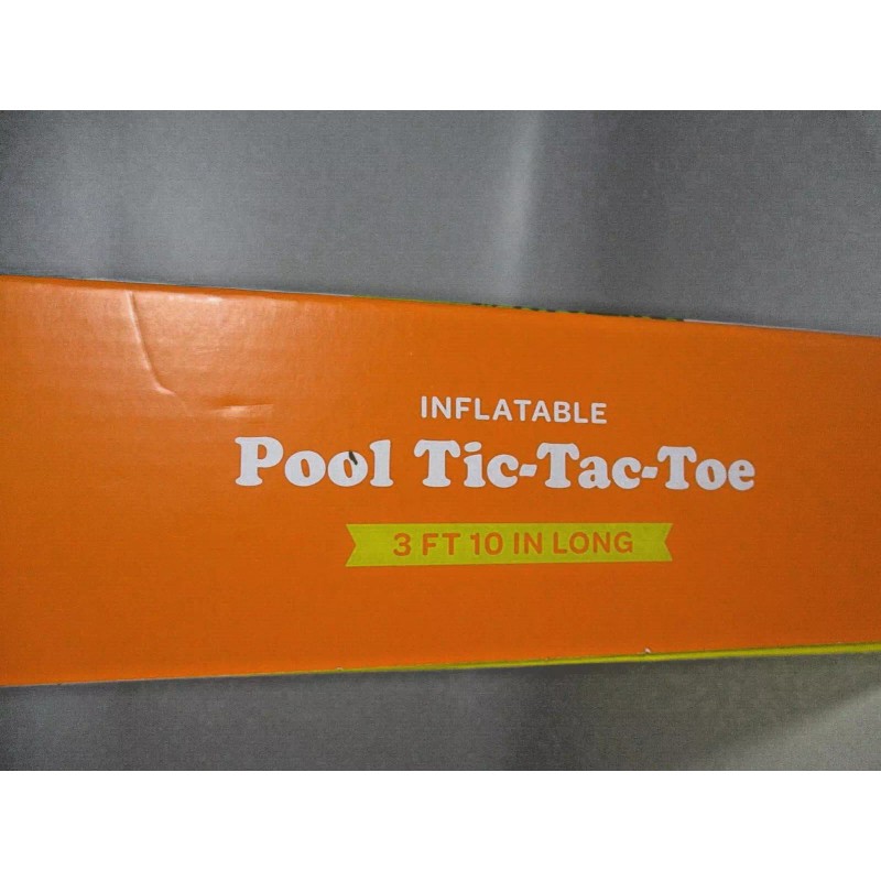 Sun Squad Inflatable Tic Tac Toe Game For Kids or