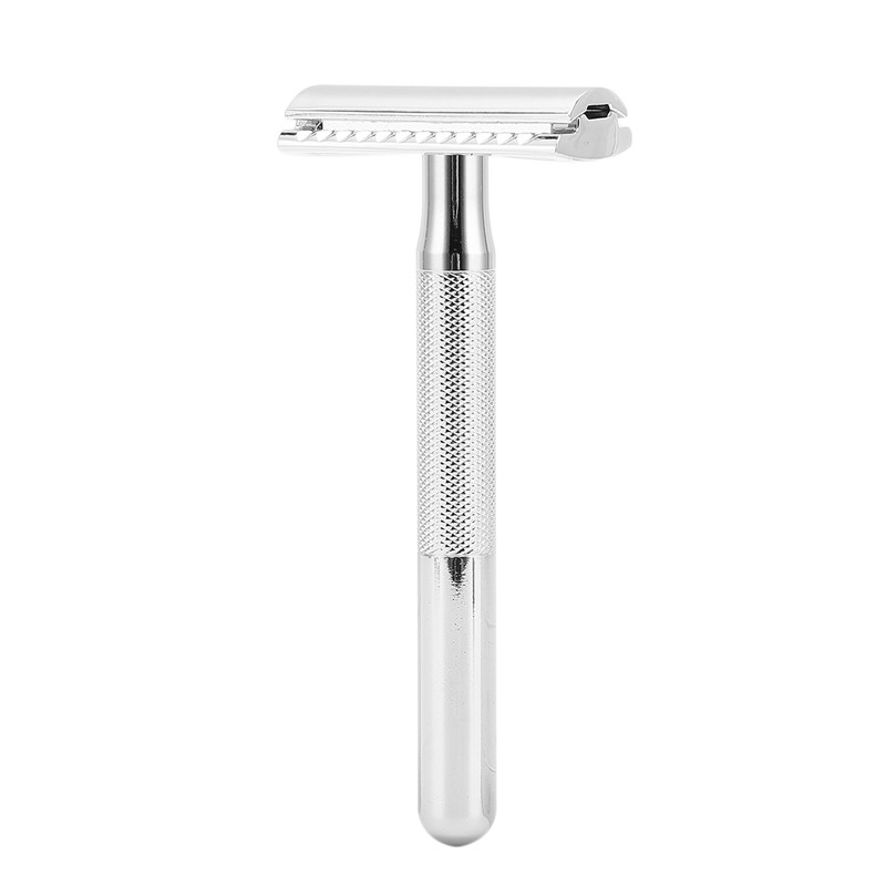 Long Handle Safety Razor Zinc Alloy Safety Razor Reusable Manual