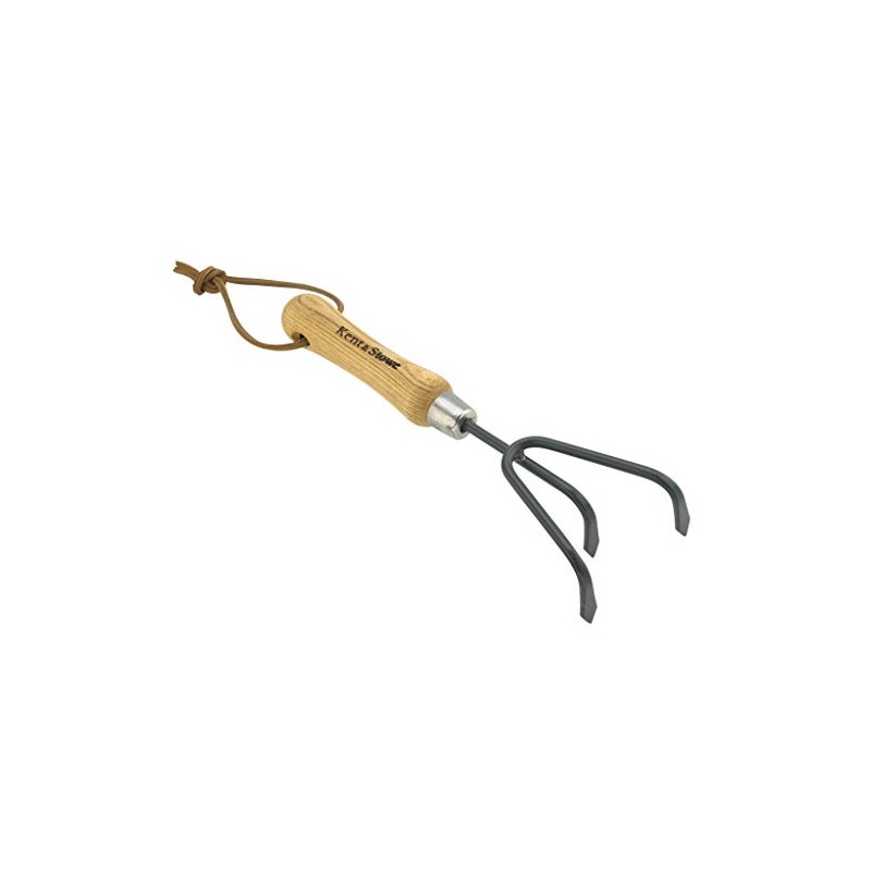 Kent & Stowe Carbon Steel Hand 3 Prong Cultivator