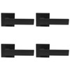 Probrico 4 Pack| Dummy Door Handles in Matte Black, Non-Turning