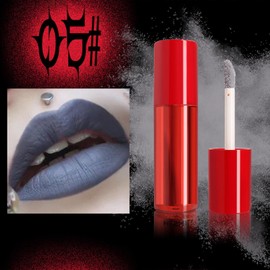 Powdered Lipstick | Lip Crayon for Women | Glitter Makeup Lipstick, Long Lasting Lip Gloss Lipstick, Matte Lipsticks for Women