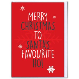 Santa's Favourite HO Christmas Card