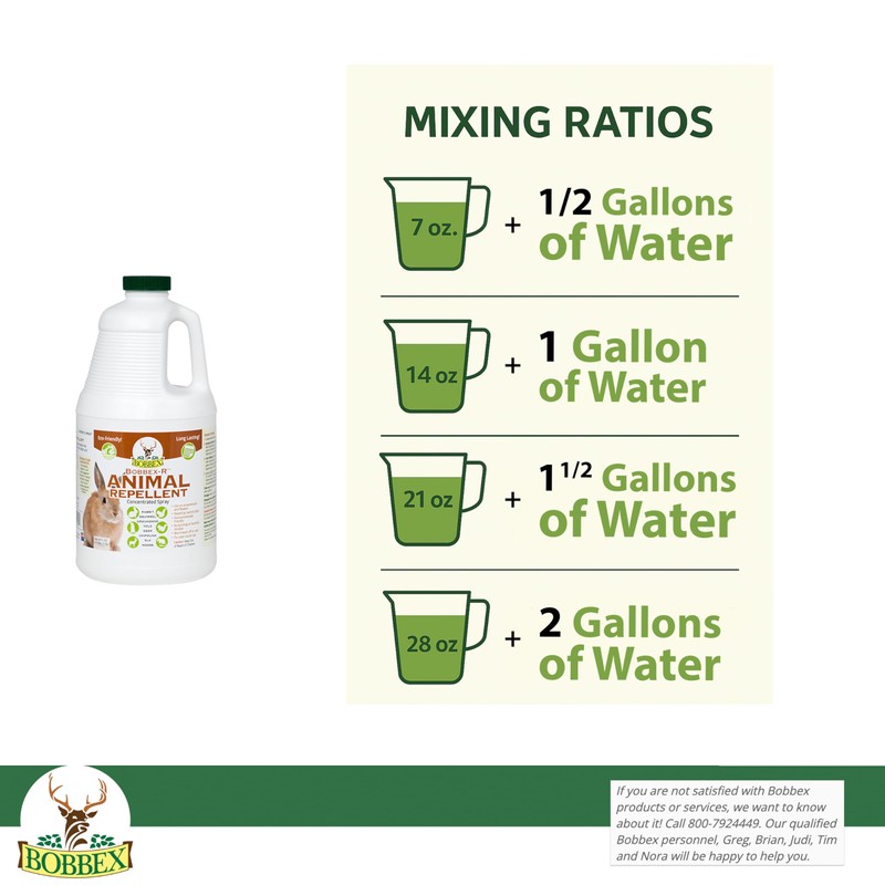 Bobbex 0.5 Gal. Bobbex-R Animal Repellent Concentrated Spray