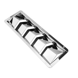 AIXXCUVQ 5 Slots Vent Ventilator Ventilation Louver Exhaust Fan Hanging Plate Ventilation Fans Window Extractor Attic Fan Cover