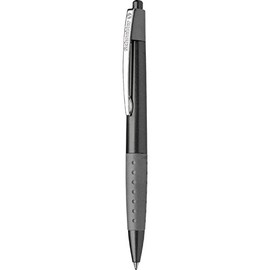 SCHNEIDER Pack of 3 Loox Ballpoint Pens Anthracite Medium Tip Black