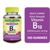 Generic Spring Valley Extra Strength Vitamin B12 Vegetarian Gummies, Raspberry