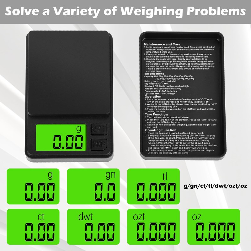 Portable Pocket Scale