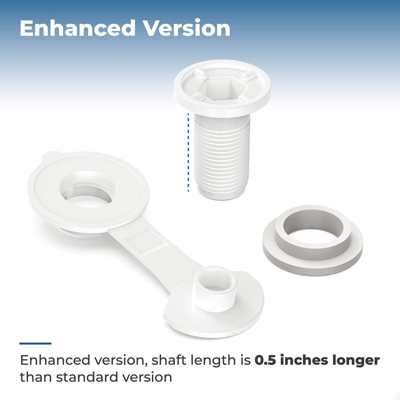 1.5" Shaft Length Cooler Drain Plug Assembly Replacement for Coleman