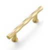 JIASENBAO Brushed Gold Cabinet Pulls 3" Hole Center 20 Pack